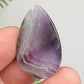 Chevron Dream Amethyst Gemstone Cabochon DIY Jewellery Making Wire Wrapping 7g