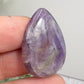 Chevron Dream Amethyst Gemstone Cabochon DIY Jewellery Making Wire Wrapping 7g