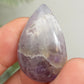 Chevron Dream Amethyst Gemstone Cabochon DIY Jewellery Making Wire Wrapping 8g