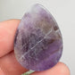 Chevron Dream Amethyst Gemstone Cabochon DIY Jewellery Making Wire Wrapping 7g