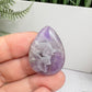 Chevron Dream Amethyst Gemstone Cabochon DIY Jewellery Making Wire Wrapping 7g