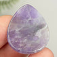 Chevron Dream Amethyst Gemstone Cabochon DIY Jewellery Making Wire Wrapping 7g