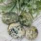 Bubble Ocean Sea Orbicular Jasper Palm Stones Worry Crystals YOU CHOOSE