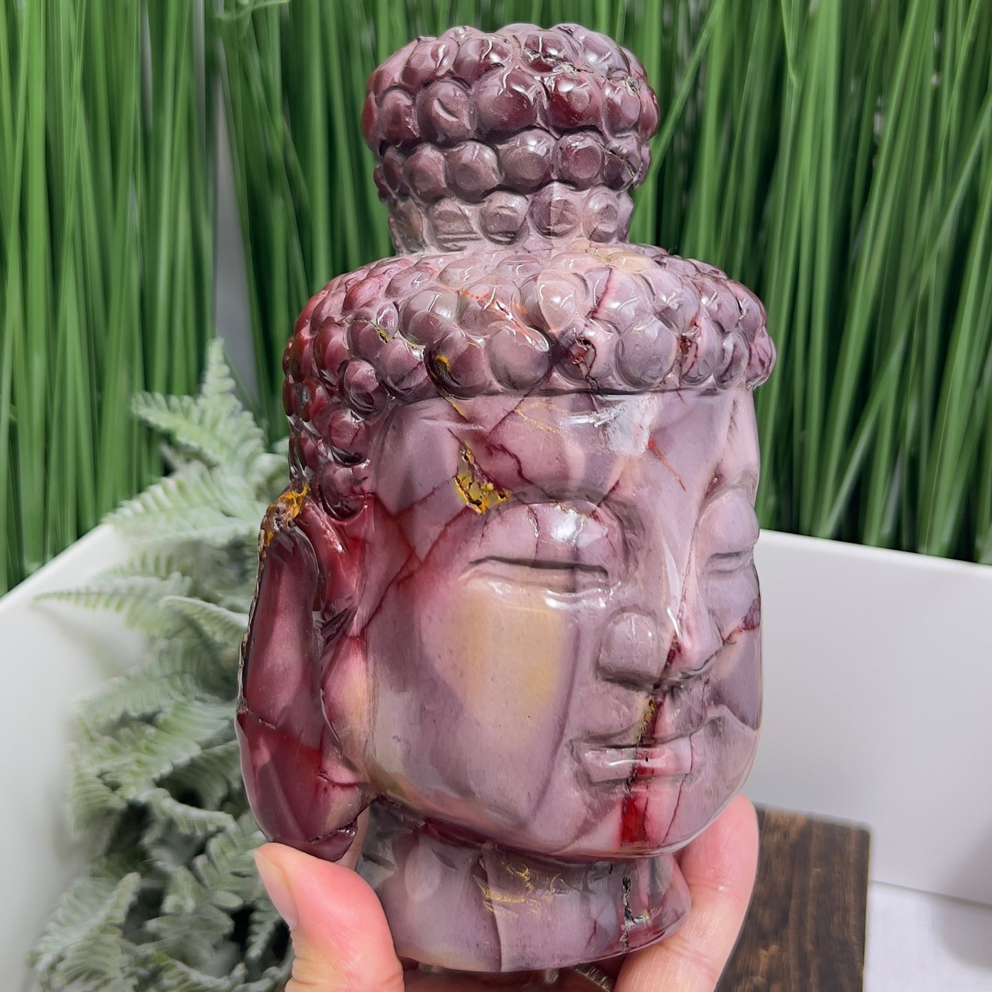 Mookaite Jasper Buddha Crystal Australian Gemstone 1780g