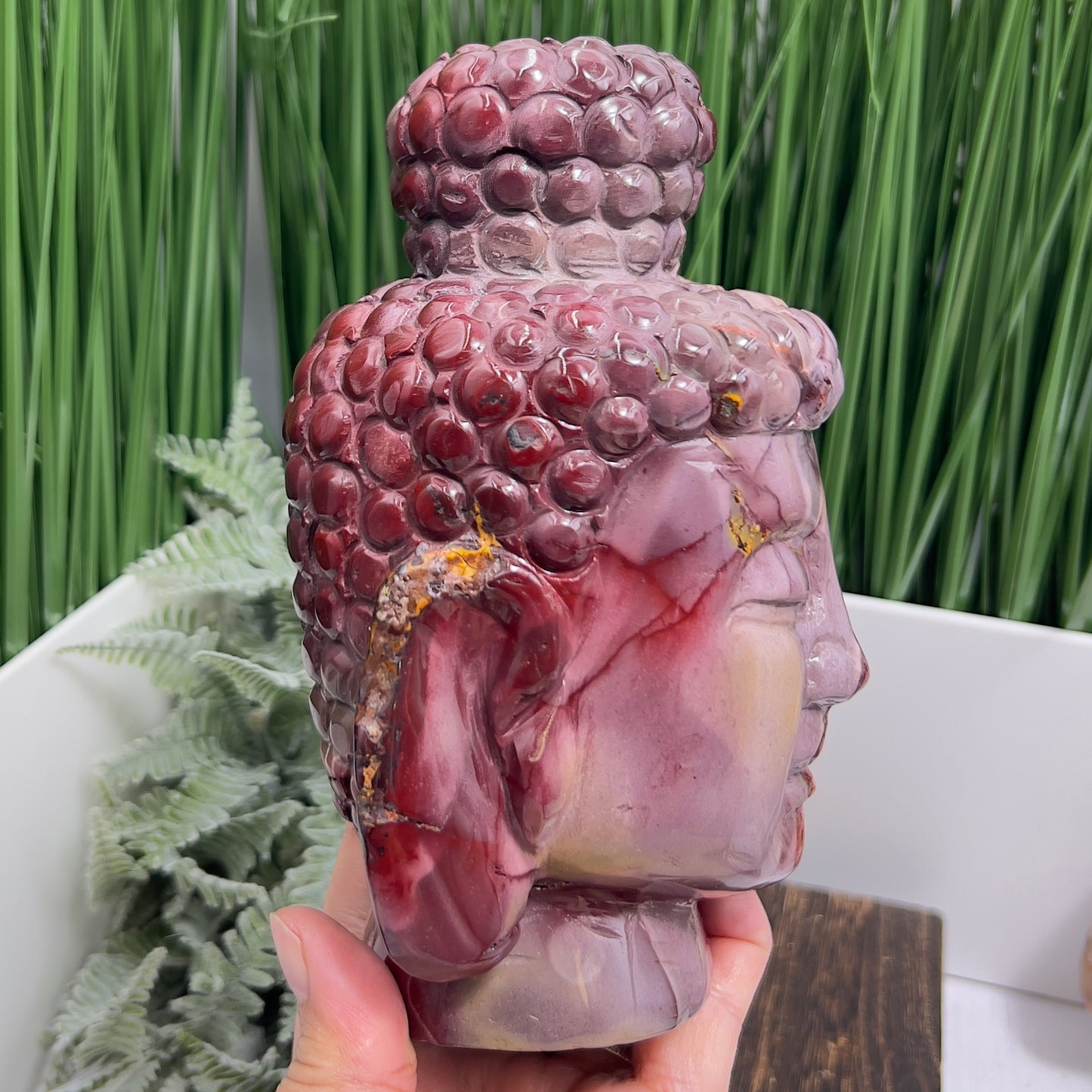 Mookaite Jasper Buddha Crystal Australian Gemstone 1780g