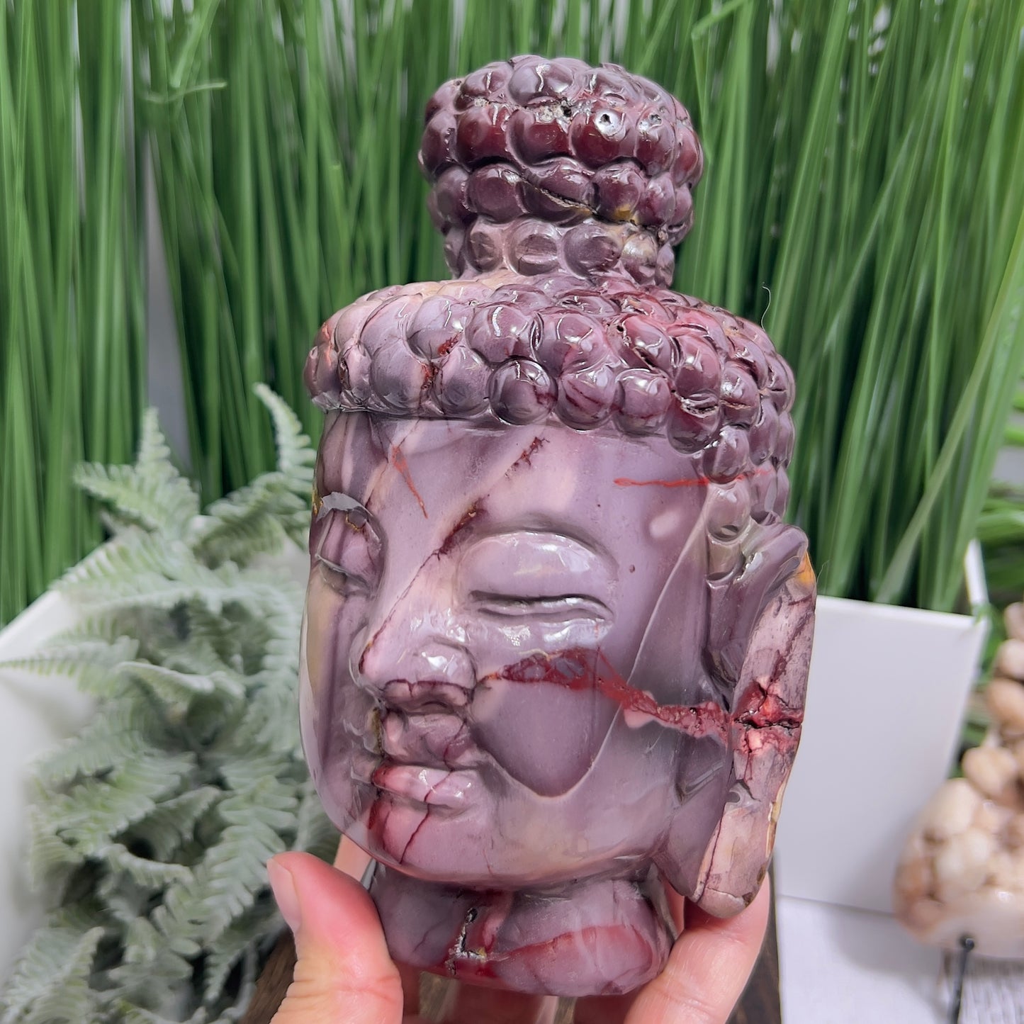 Mookaite Jasper Buddha Crystal Australian Gemstone 1780g