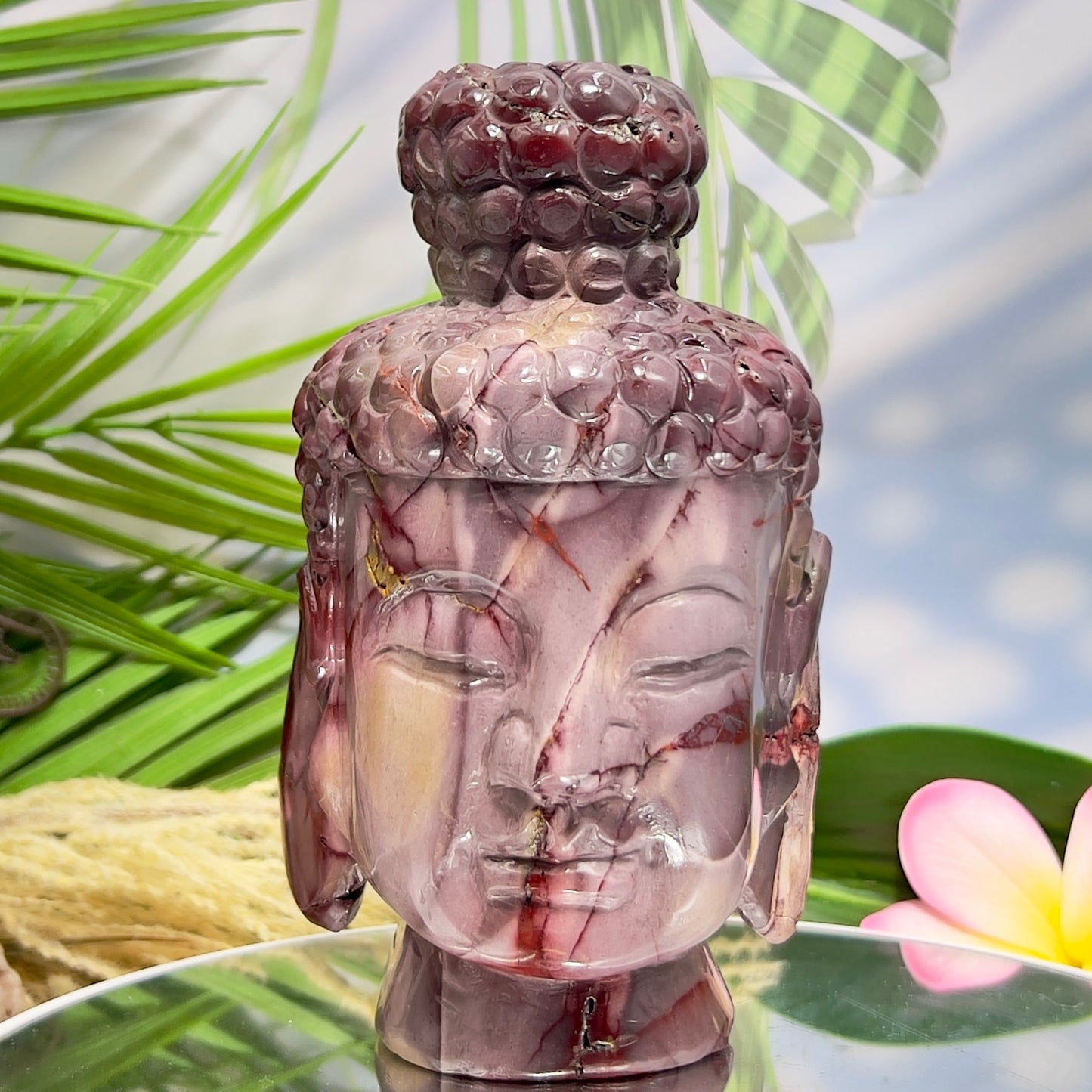Mookaite Jasper Buddha Crystal Australian Gemstone 1780g
