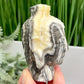Zebra Calcite Buddha Crystal 244g