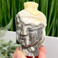 Zebra Calcite Buddha Crystal 244g