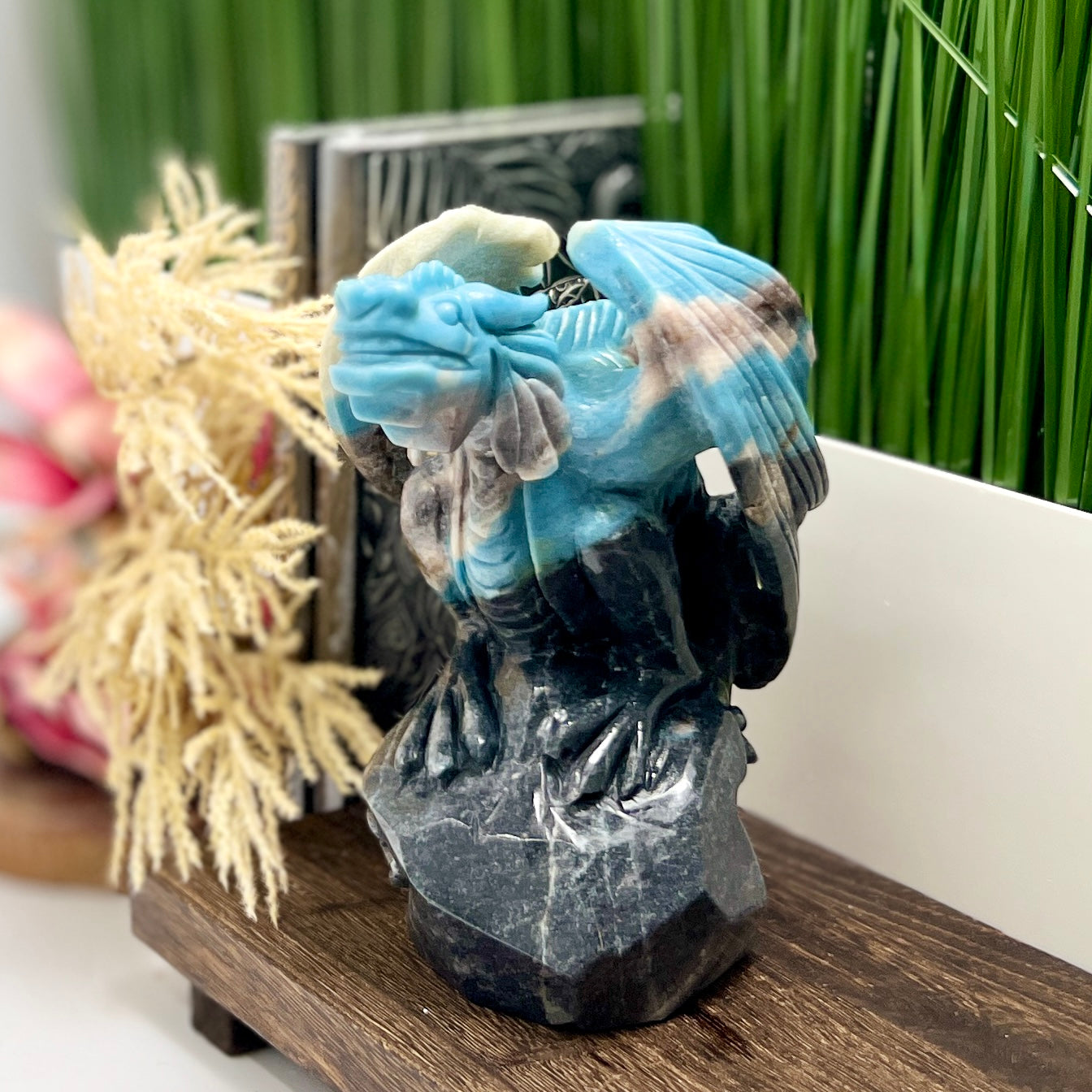 Trolleite Gargoyle Rare Healing Crystal Carving 1768g