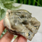 Volcanic Agate Human Heart UV Reactive Crystal Carving 174g