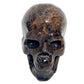 Black Moonstone Skull Healing Crystal Carving 734g