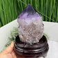 Amethyst Root Dark Purple with Stand High Quality Gemstone Raw Specimen 1102g