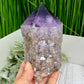 Amethyst Root Dark Purple with Stand High Quality Gemstone Raw Specimen 1102g