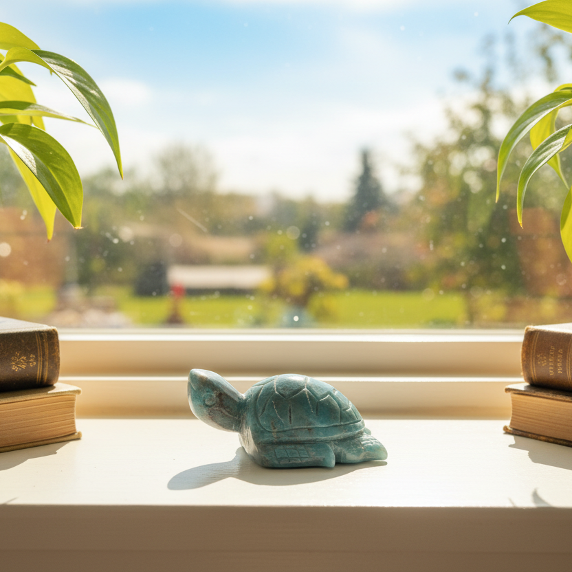 Trolleite Turtle Rare Healing Crystal Carving 120g