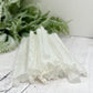 Satin Spar Selenite Moroccan Raw Sticks Wands Healing Crystals 450g 14-17cm