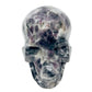 Zebra Fluorite Skull Healing Crystal Skull Carving 985g