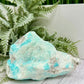Blue Amazonite Natural Raw Specimen Flashy Crystal 470g