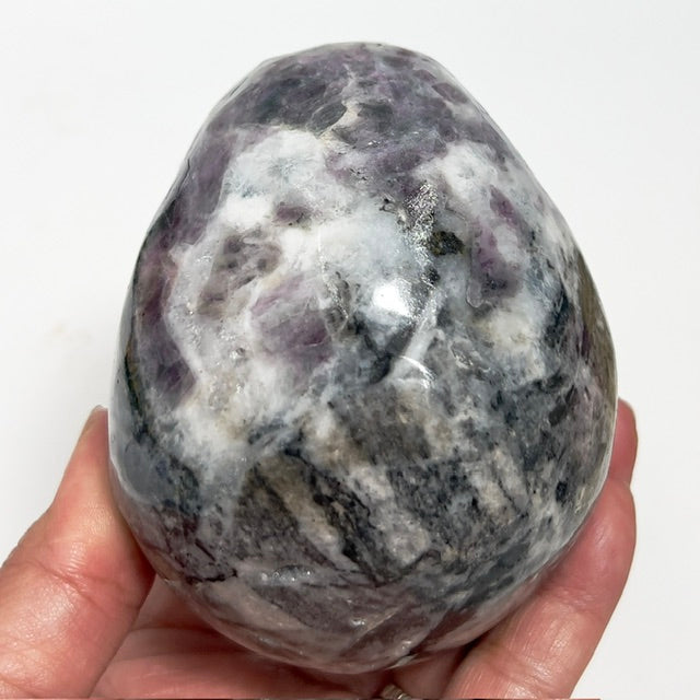 Zebra Fluorite Skull Healing Crystal Skull Carving 985g