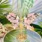 Peruvian Rhodonite Butterfly Wings with Stand Compassion Emotional Balance Crystal