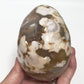 Flower Agate Skull Healing Crystal Carving 1137g