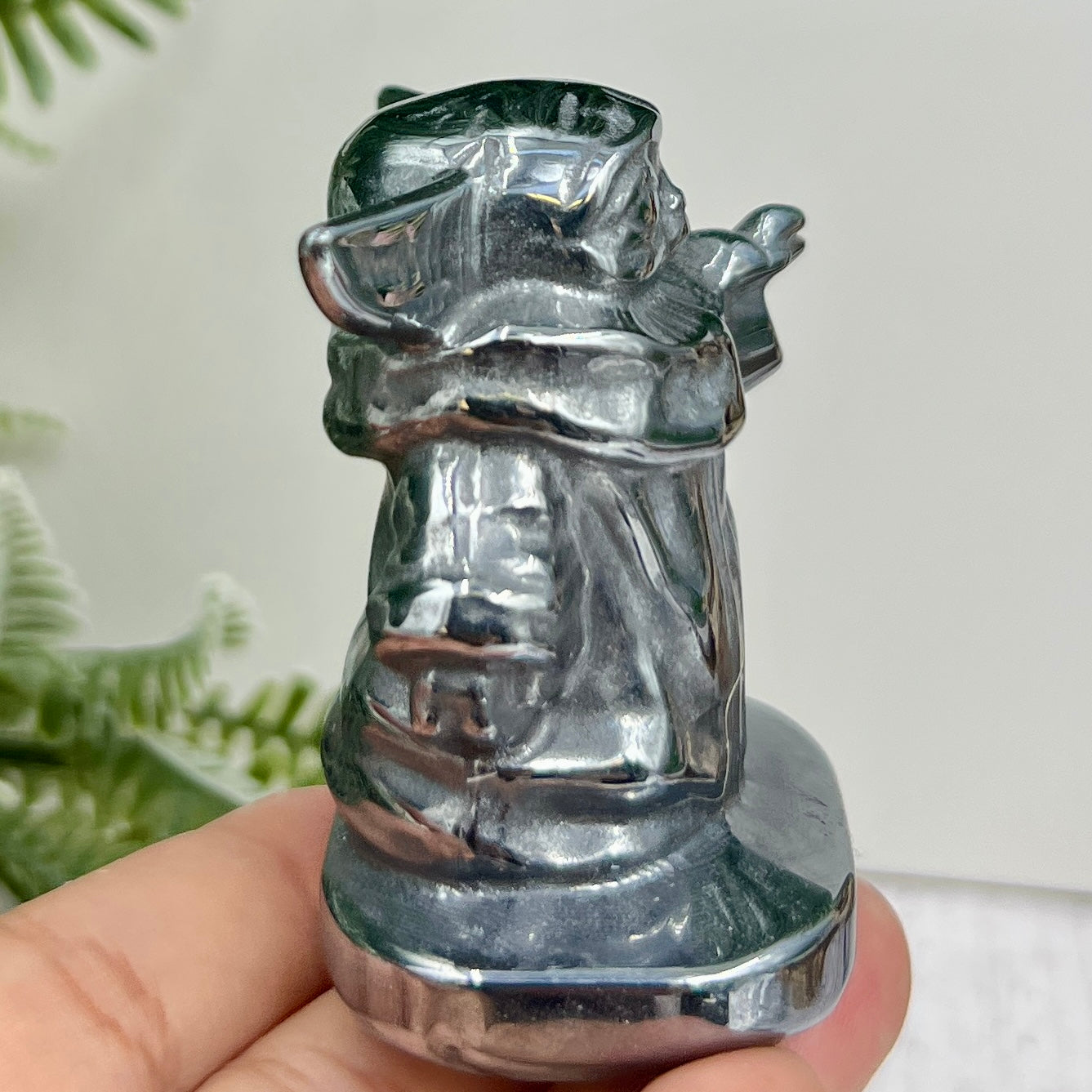 Terahertz Yoda Grogu Star Wars Mandalorian Decorative Carving 108g