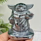 Terahertz Yoda Grogu Star Wars Mandalorian Decorative Carving 108g