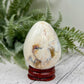 Agate Egg with Stand Healing Crystal 108g