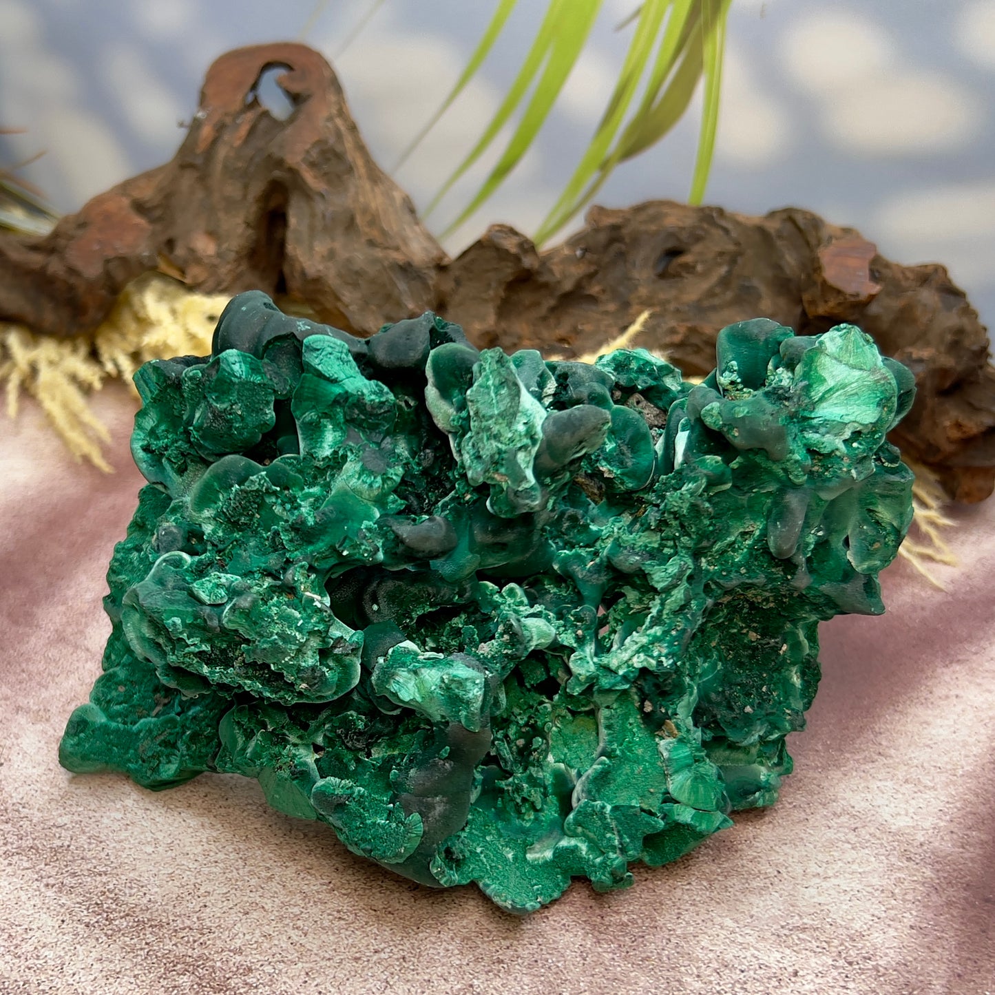 Large Malachite Specimen Raw Crystal 983g
