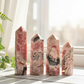 Rhodochrosite Points Towers Crystal Generator YOU CHOOSE
