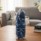 Sodalite Poets Stone Blue Tower Healing Crystal Generator 506g 157mm