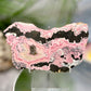 Peruvian Rhodonite Slice Slab with Stand Compassion Emotional Balance Crystal 548g