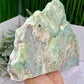 Blue Aragonite Slab Large Self Standing Slice Crystal Specimen 1518g