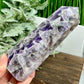 Chevron Dream Amethyst Tower Healing Crystal Generator 576g 153mm