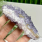 Purple Fujian Fluorite RARE Raw Mineral Specimen Healing Natural Crystal 144g