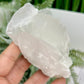 Rose Calcite Raw Specimen UV Reactive Natural Mineral Crystal 236g