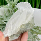 Rose Calcite Raw Specimen UV Reactive Natural Mineral Crystal 236g