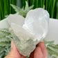 Rose Calcite Raw Specimen UV Reactive Natural Mineral Crystal 236g