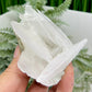 Rose Calcite Raw Specimen UV Reactive Natural Mineral Crystal 236g