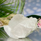 Rose Calcite Raw Specimen UV Reactive Natural Mineral Crystal 236g