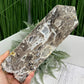 Sphalerite Druzy Quartz Tower Crystal Generator 1264g 225mm