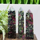 Eudialyte Garnet Feldspar Niter Rare Points Towers Crystal YOU CHOOSE