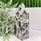 Sphalerite Druzy Quartz Tower Crystal Generator 734g 161mm