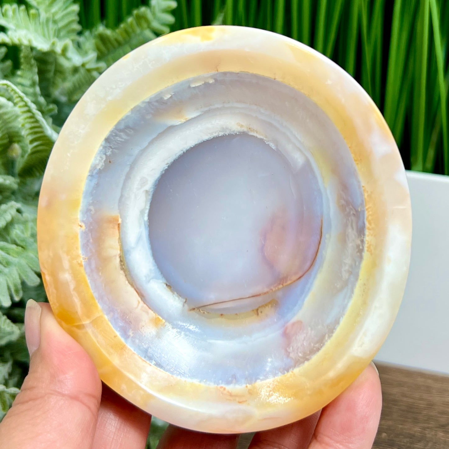 Carnelian Bowl Healing Crystal Carving 418g