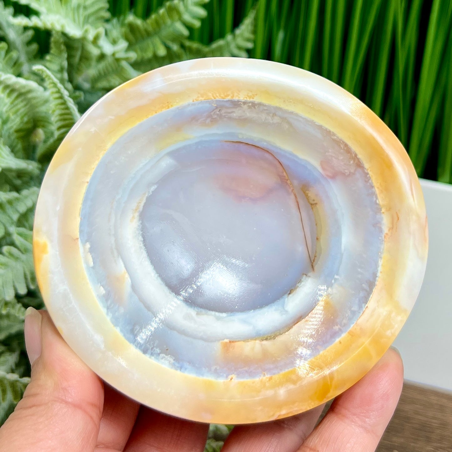 Carnelian Bowl Healing Crystal Carving 418g
