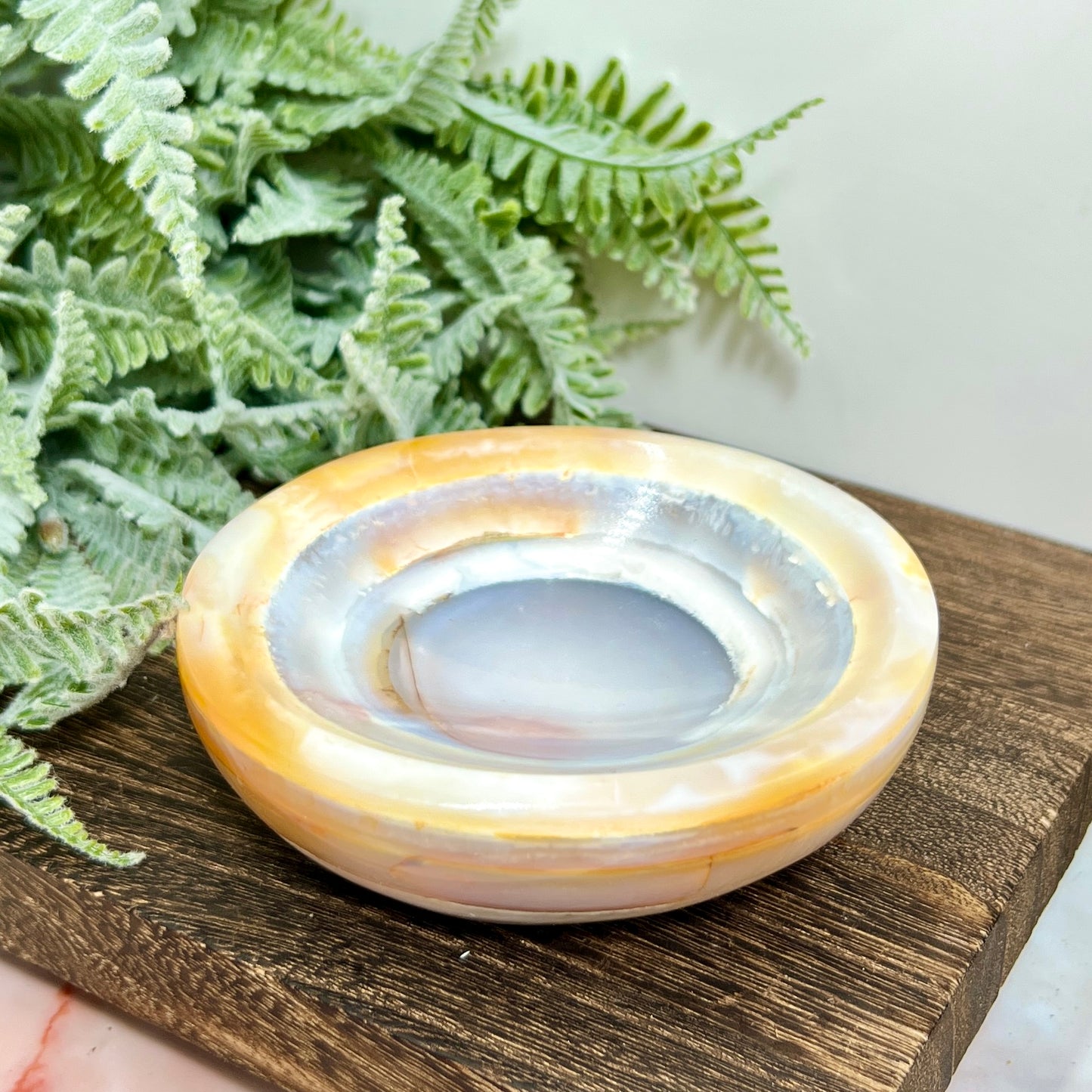 Carnelian Bowl Healing Crystal Carving 418g