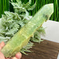 Prehnite with Epidote Black Tourmaline Tower Crystal Generator 798g 217mm