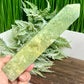Prehnite with Epidote Black Tourmaline Tower Crystal Generator 798g 217mm