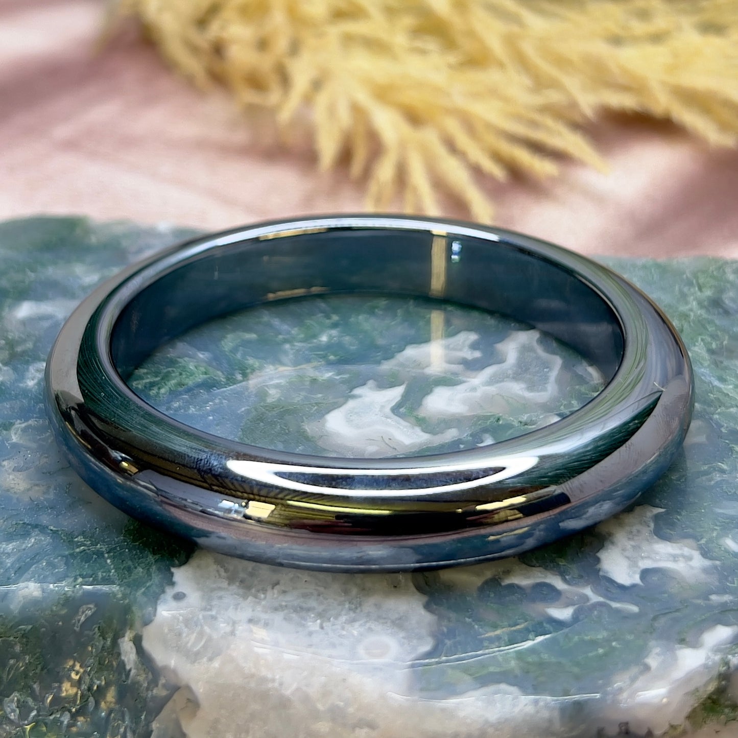 Terahertz Bangle Jewellery Wearable Crystals 63mm Diameter