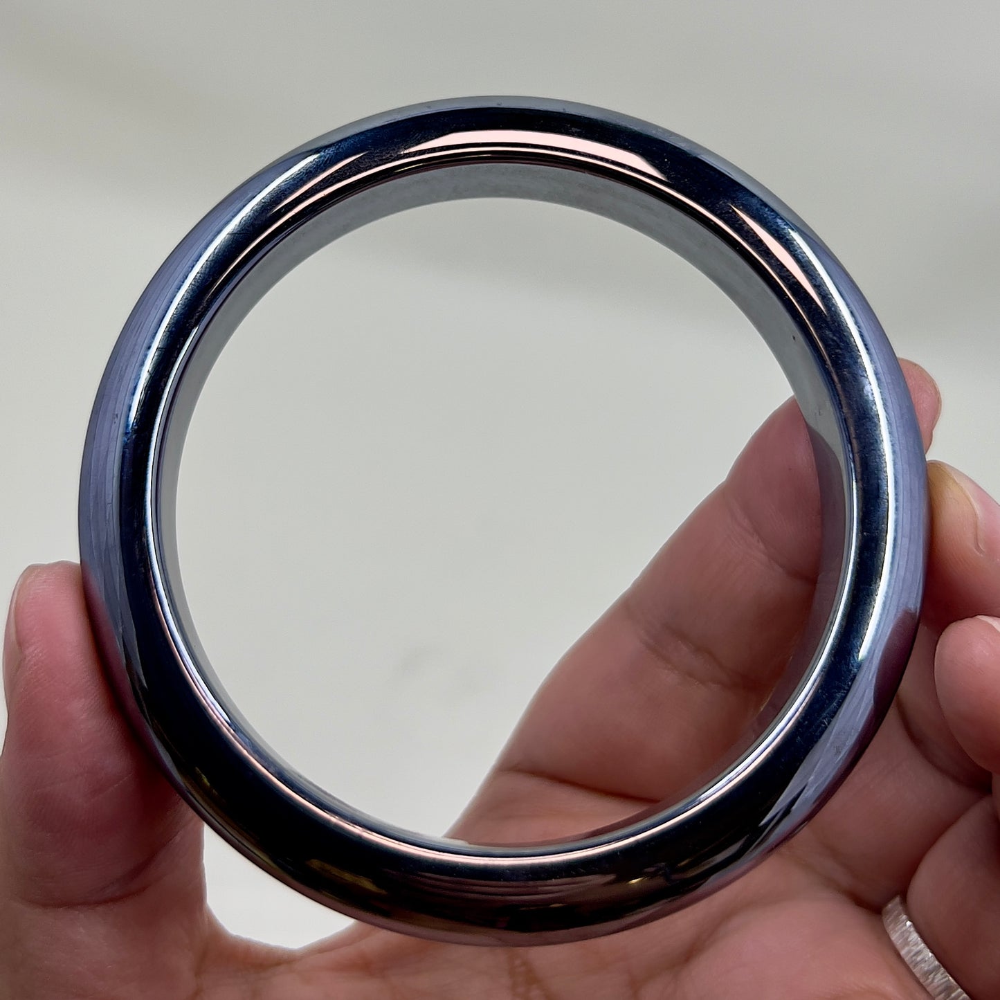 Terahertz Bangle Jewellery Wearable Crystals 63mm Diameter